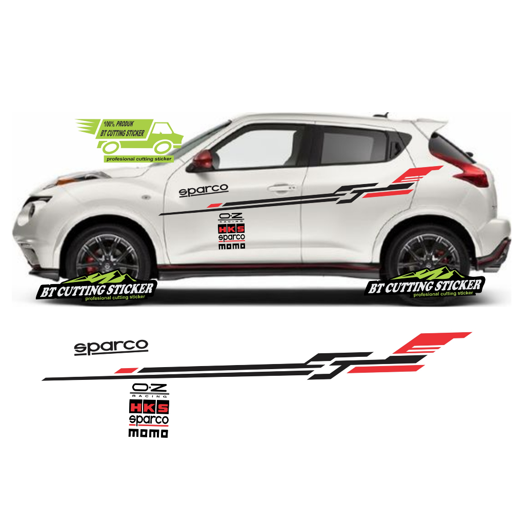 Stiker Striping Mobil Nissan Juke / Sticker Nissan Juke / Stiker Vastiker nissan juke