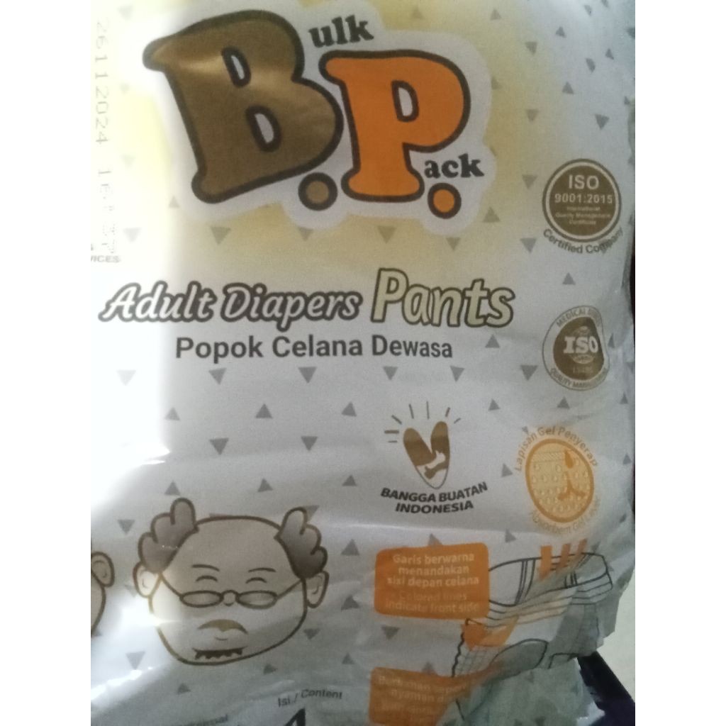 Bulk Pack popok celana dewasa