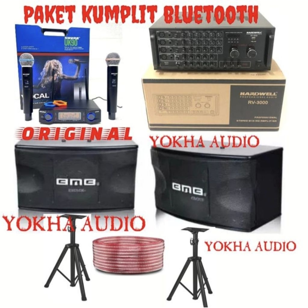 paket sound system karaoke speaker bmb 10 inch bluetooth