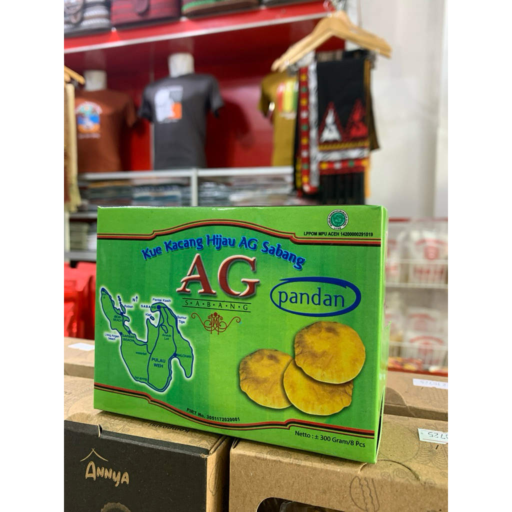 

kue AG sabang rasa pandan