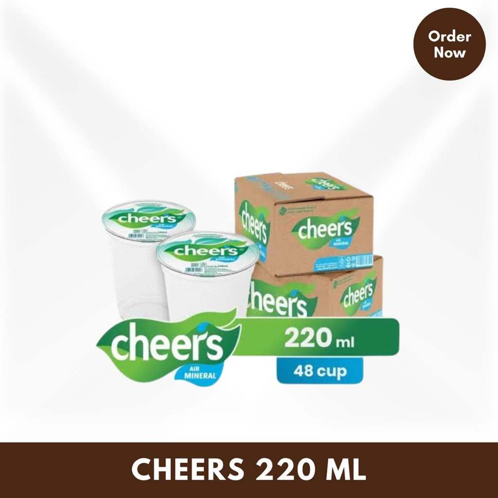 

CHEERS 1 kardus (BOX) 220ml/330ml/600ml/1500ml