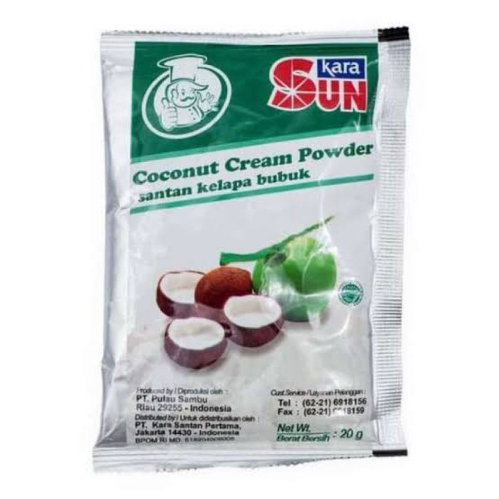 

Kelapa Bubuk Sun Kara / Coconut Cream Powder Sun Kara 20 Gram