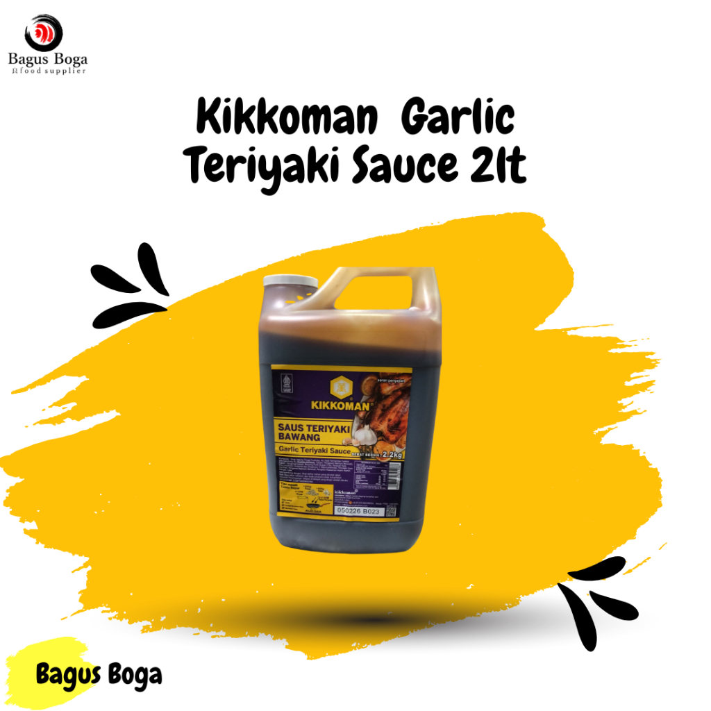 

Kikkoman Garlic Teriyaki 2L