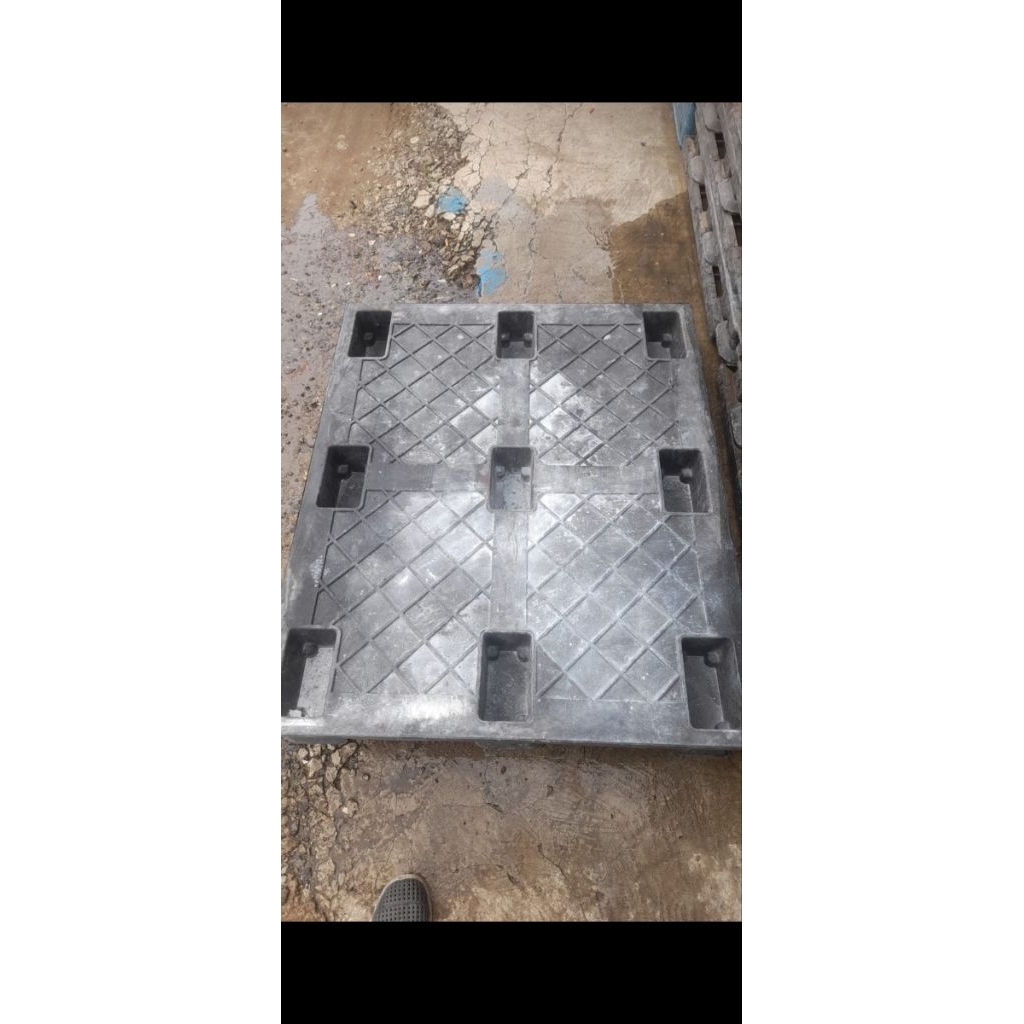 

palet plastik murah 100x120x15 mangkok repall