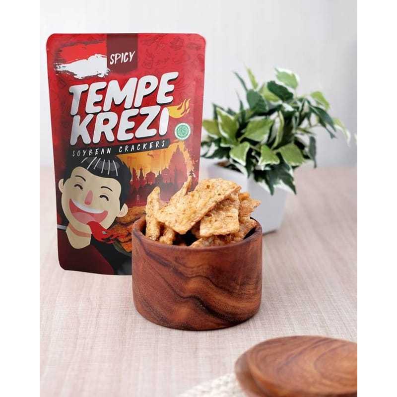 

KAKARAK Tempe Krezi Spicy Makanan Ringan 100gr