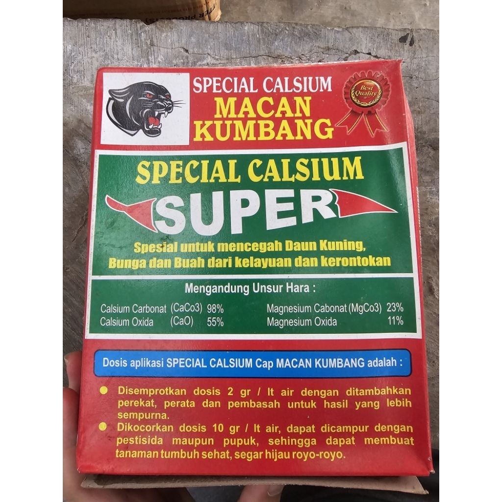 Kalsium Macan Kumbang