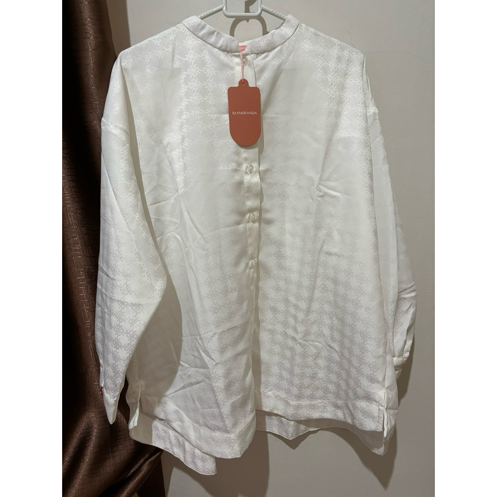 Amna Top RiaMiranda - White Size L/XL