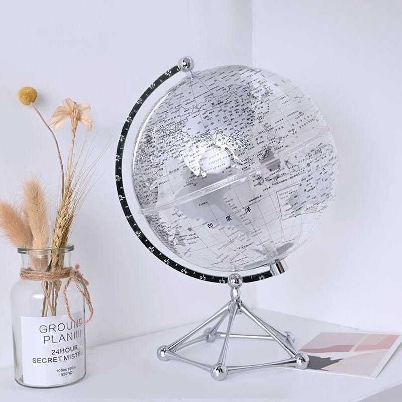 GLOBE LED PAJANGAN MEJA ORNAMENT PETA DUNIA