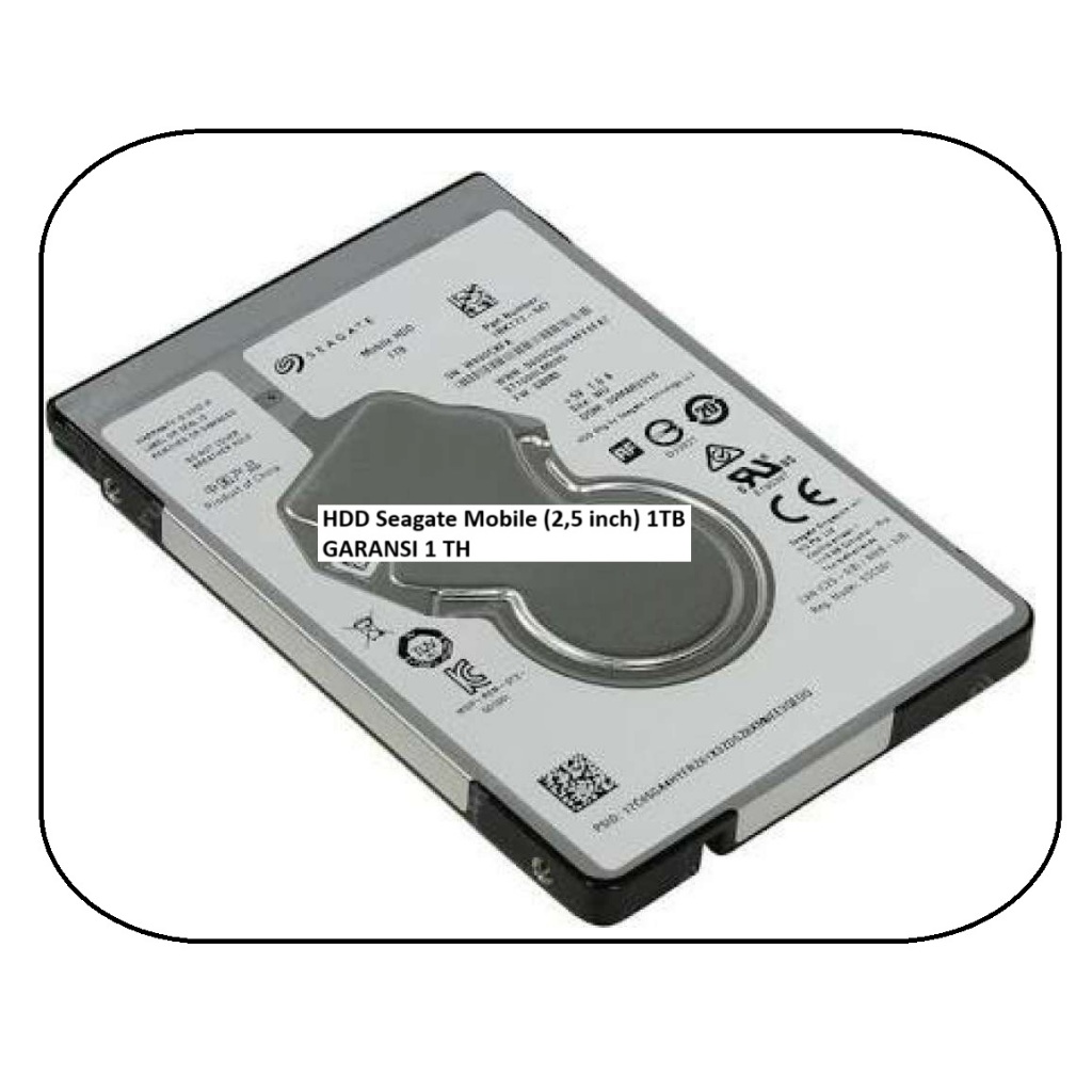 Hardisk laptop HDD laptop Seagate 1TB Garansi 1 Tahun