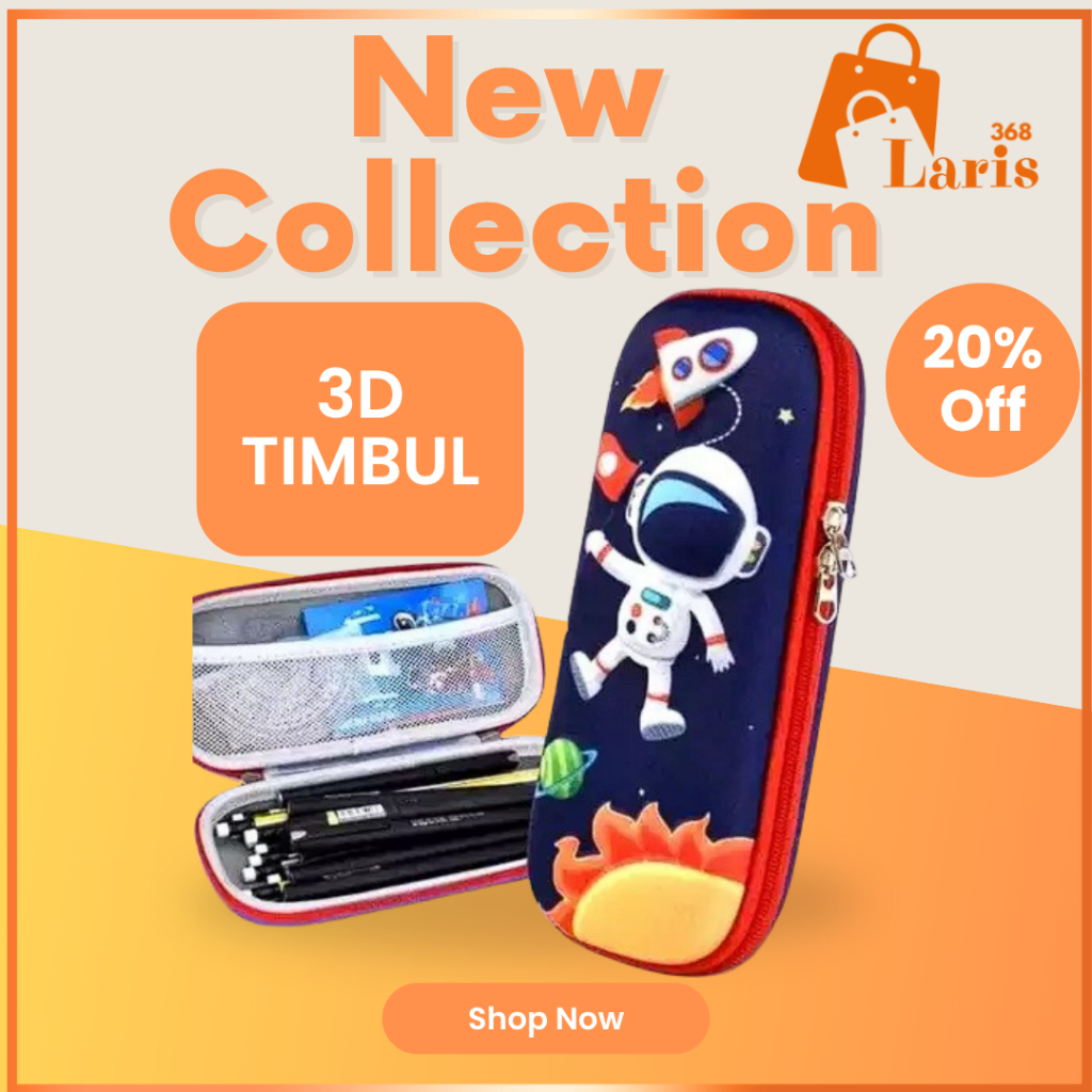 

Laris368 Tempat Pensil Anak Motif Lucu 3D Kotak Pensil Anak 3D Squishy Makassar