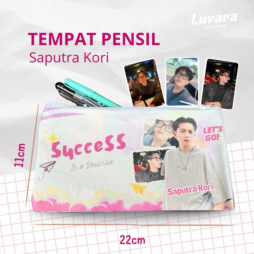 

Tempat Pensil Kori Lucu Bahan Kulit Sintetis - Bonus Photocard Idolamu