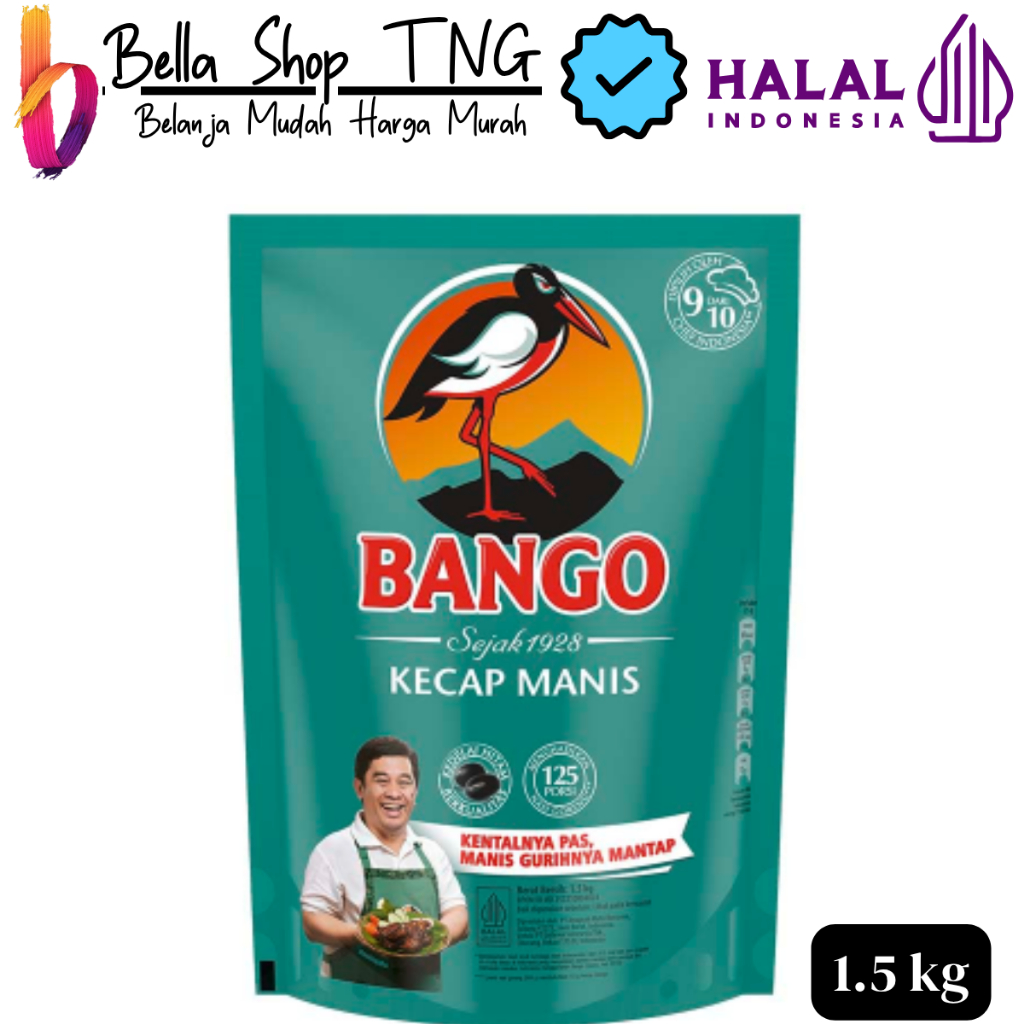 

Bango Kecap Manis Refill 1.5 kg
