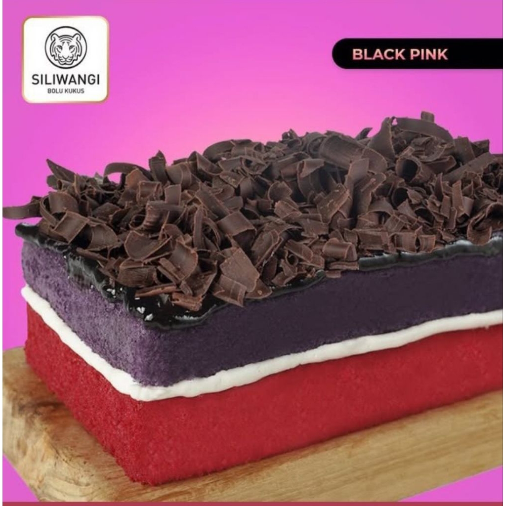 

Bolu Kukus Siliwangi variant Black Pink