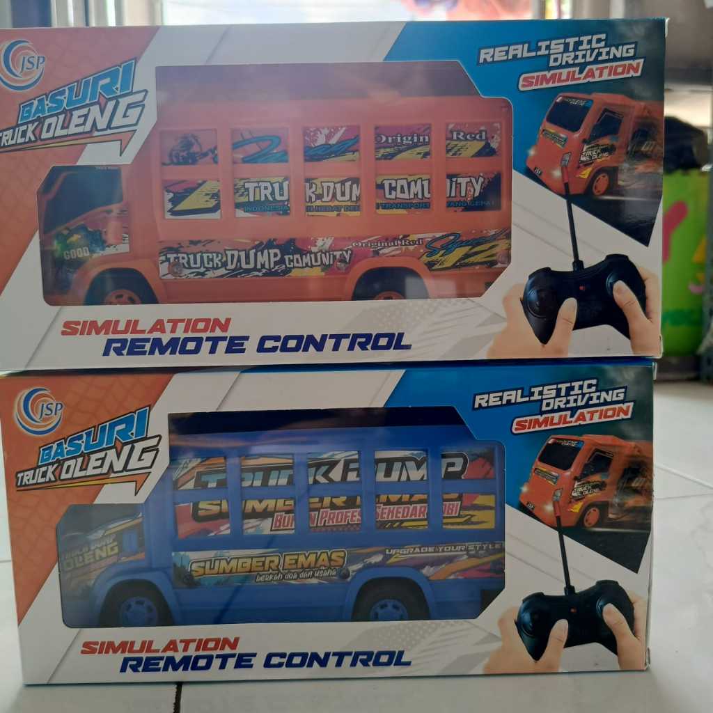 JSP Basuri Truk Oleng Remote Control