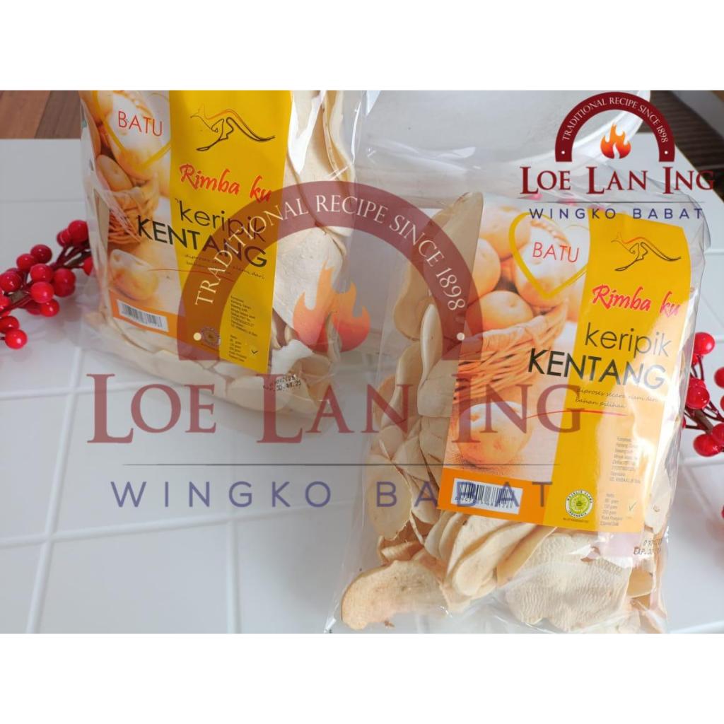 

Rimbaku Keripik Kentang Batu 130Gr