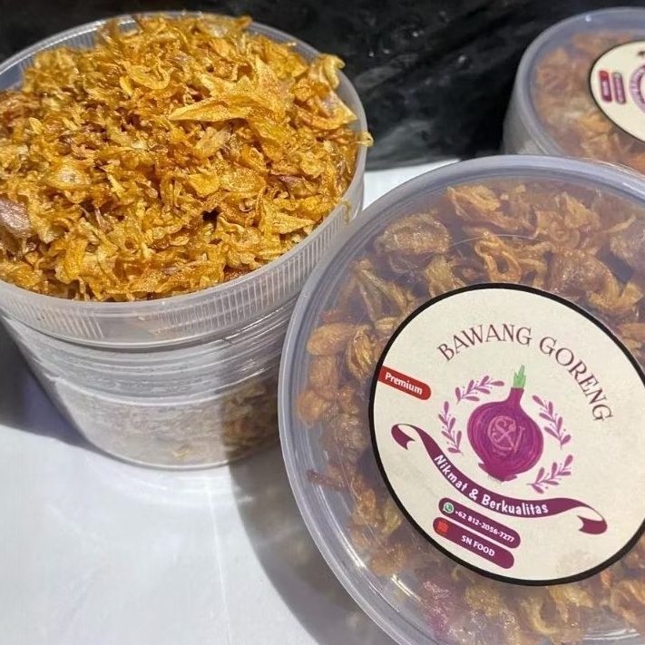 

BAWANG G0RENG PREMIUM SN FOOD PAKET B ISI 2 TOPLES,TANPA PENGAWET,TANPA MSG,MURNI.