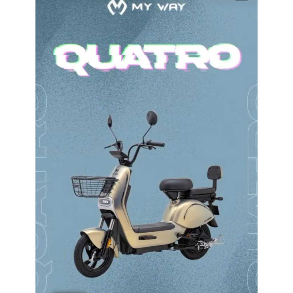 My Way Quatro Sepeda Elektrik Sepeda Listrik 350 watt My Way By Polygon