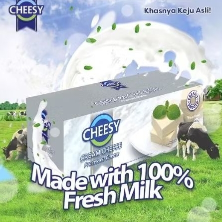 

CREAM CHEESE CHEESY REPACK 250 GR