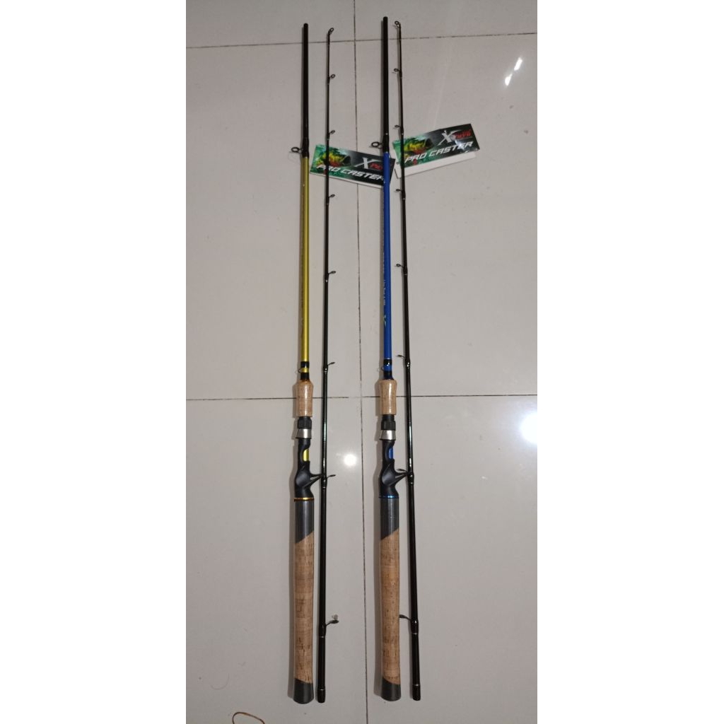 Joran Xpuyu Pro caster PCC 662 ( 198 ) BC ( bait casting ) / joran casting tomman dan gabus