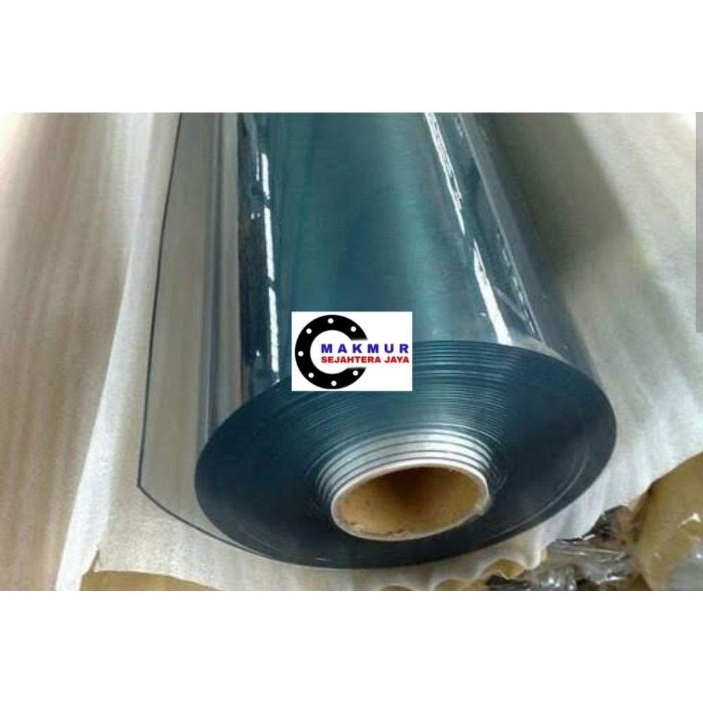 Plastik PVC lentur Transparant Mika lentur Bening ROLLAN