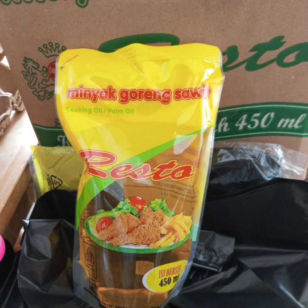 

Minyak Goreng Sawit Resto 450 ml