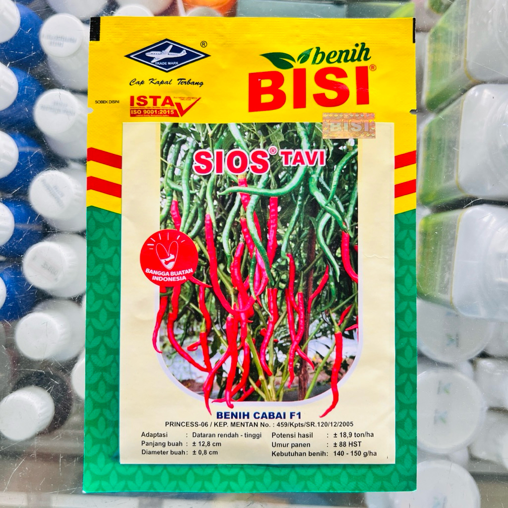 Benih Cabe Keriting Hibrida Sios Tavi - 10 Gram