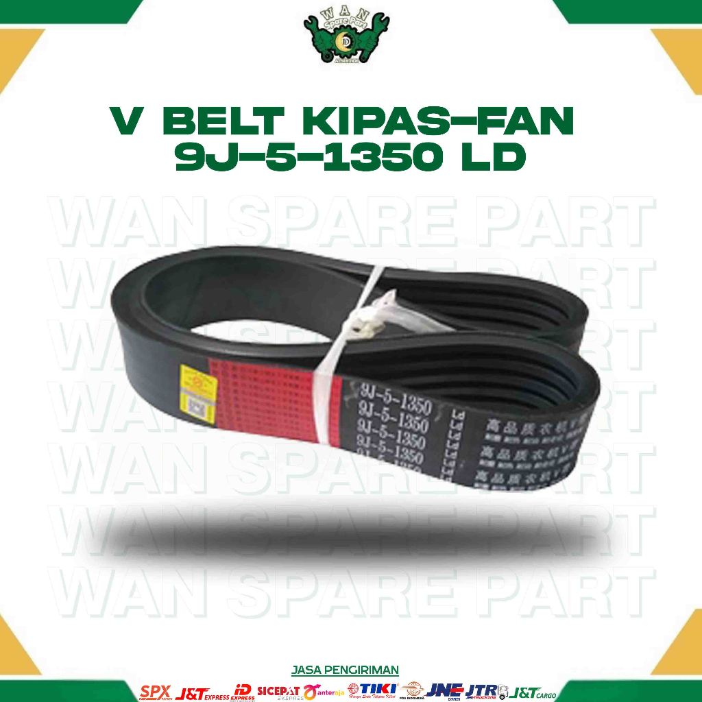 V BELT KIPAS-FAN 9J-5-1350 LD for COMBINE HARVESTER WAN SPAREPART