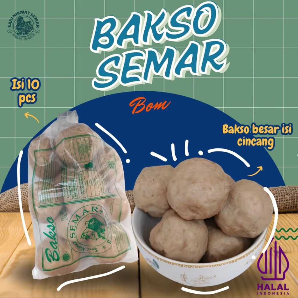 

BAKSO SAPI ISI CINCANG SUPER JUMBO