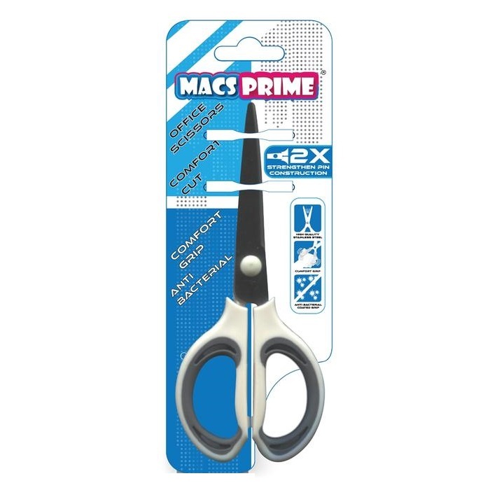 

Gunting MACS PRIME Stainless Steel Office Scissors Ukuran Sedang / Medium 6 inch