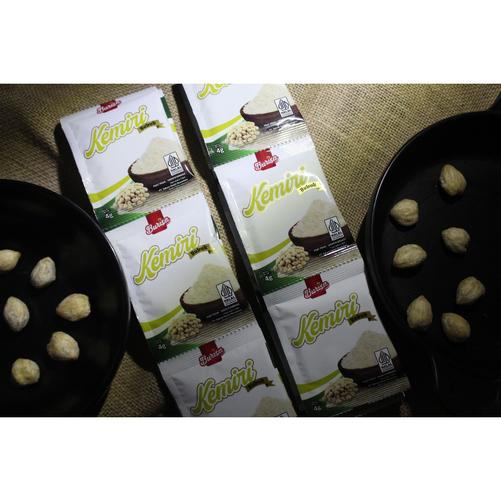 

Burisa Kemiri Bubuk 4gr (Renteng isi 12 pcs)