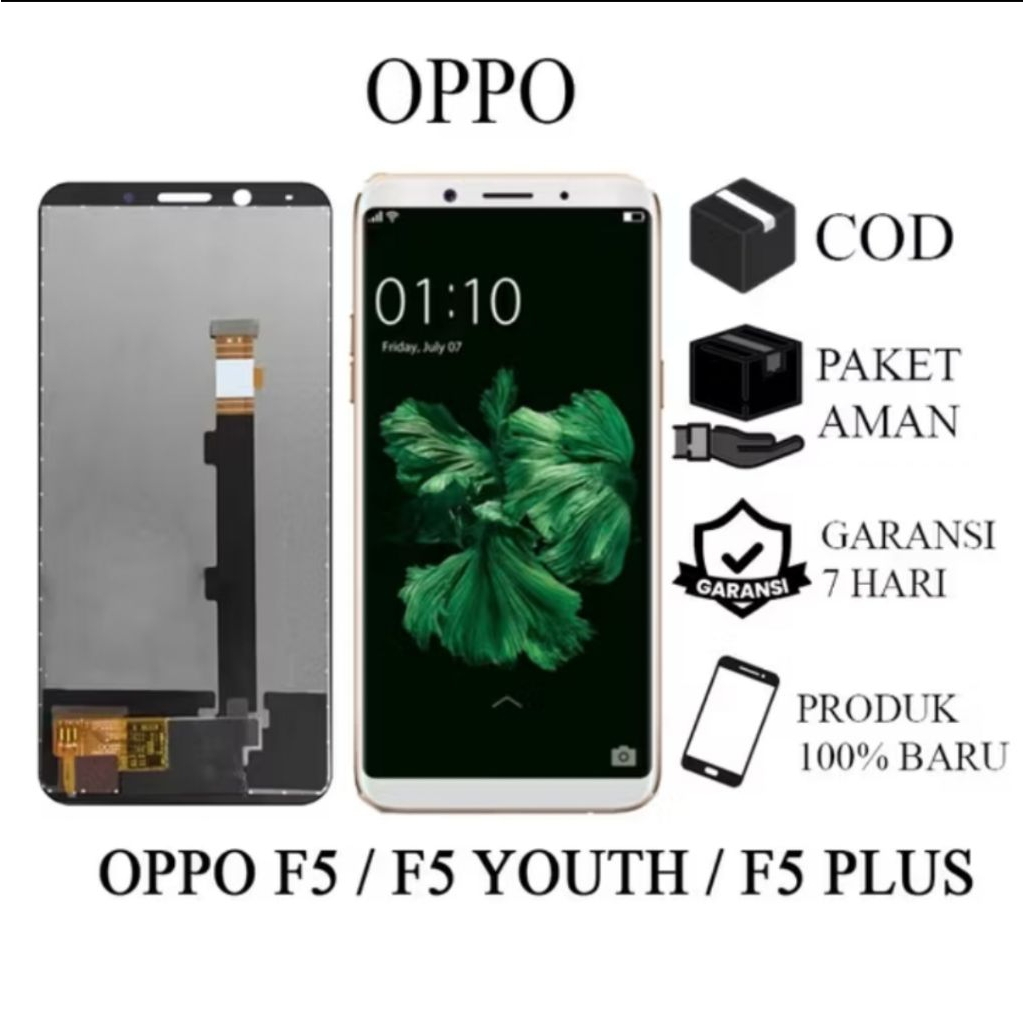 LCD ORIGINAL OPPO F5/F5 YOUTH/F5 PLUS