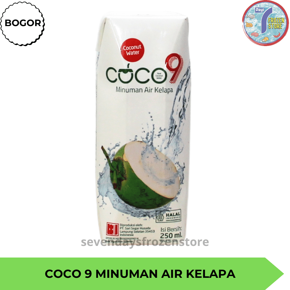 

Coco 9 Minuman Air Kelapa Coconut Water 250 ml