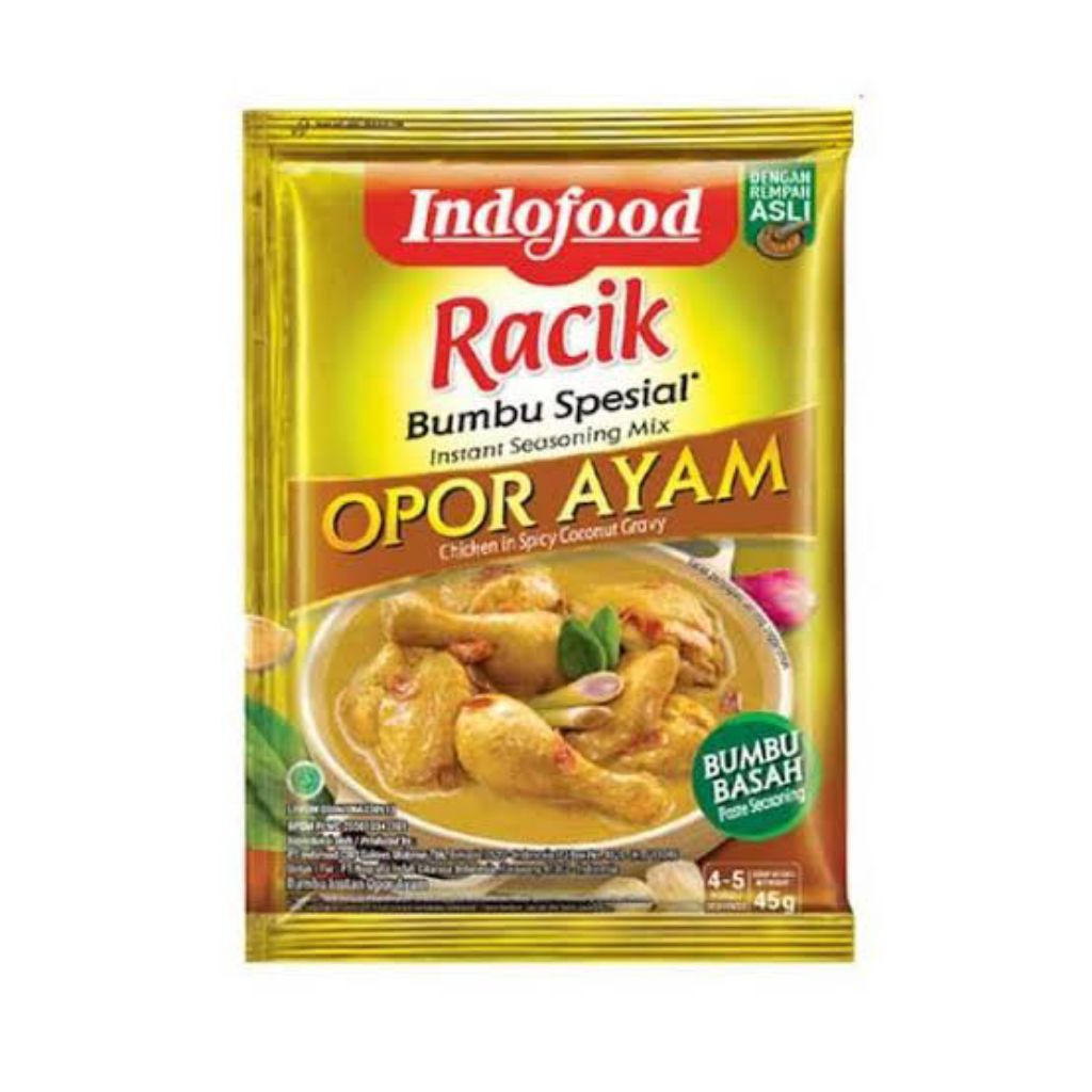

INDOFOOD RACIK BUMBU SPECIAL OPOR 45 GR - Berkahprempah