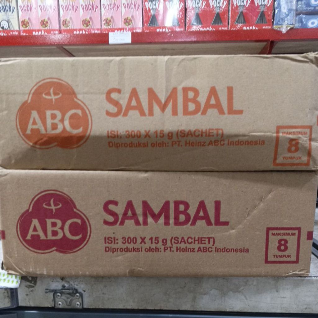 

Sambel ABC 15Gram perDUS isi 300 pcs