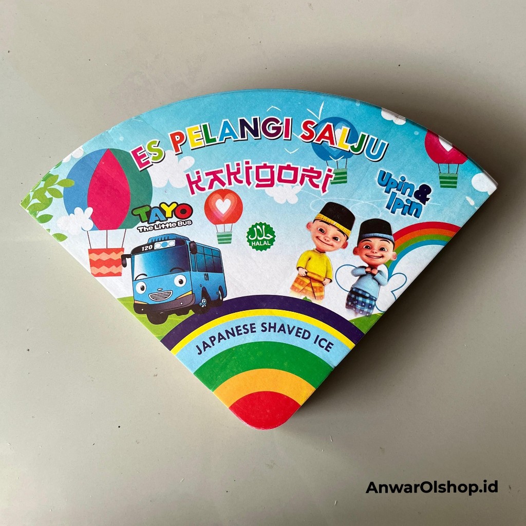 Kemasan kaki Gori / Kertas ES Kaki Gori / Wadah Es Kaki Gori