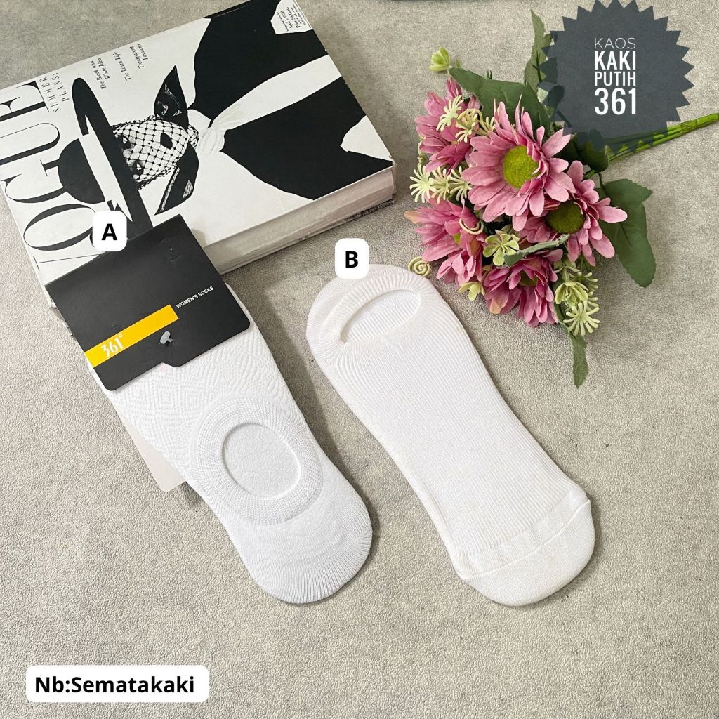 KAOS KAKI DEWASA PUTIH 361 ORIGINAL