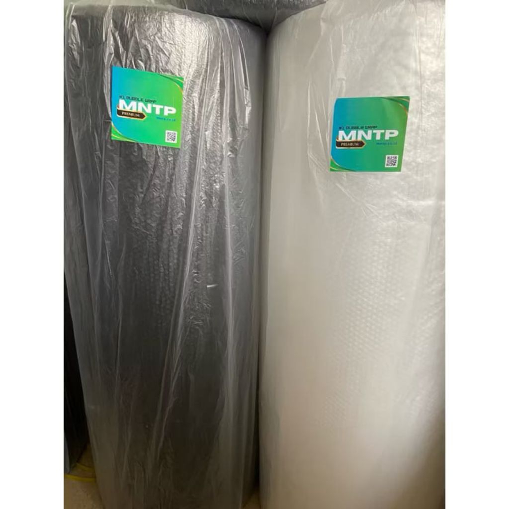 

Bubble Wrap Hitam dan putih Uk 125cm x 50m berat 3.3 kg