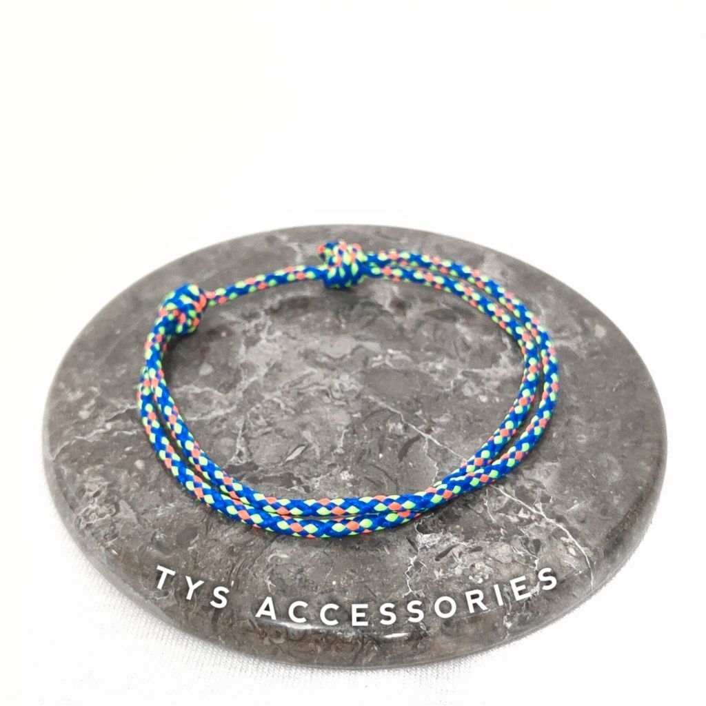 Gelang gunung tali prusik cocok untuk anak muda, gaya estetik kekinian by TYS ACCESSORIES