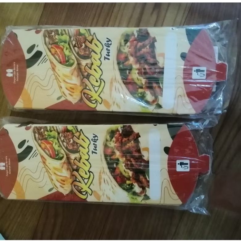 Distributor Pembungkus Kotak Kebab Ukuran Kecil Medan