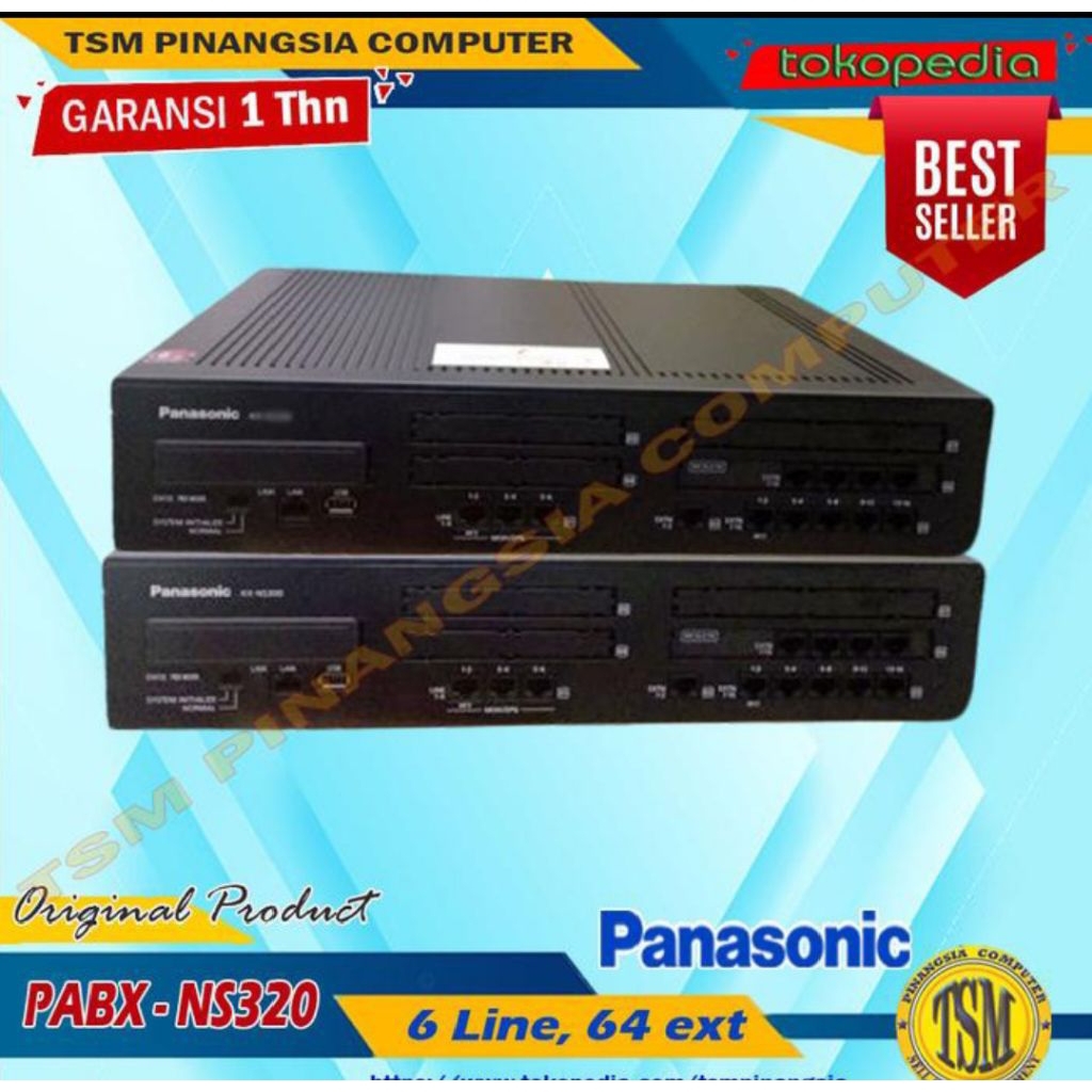 IP PABX Panasonic KX-NS300 ( 6 Line 64 Extension )