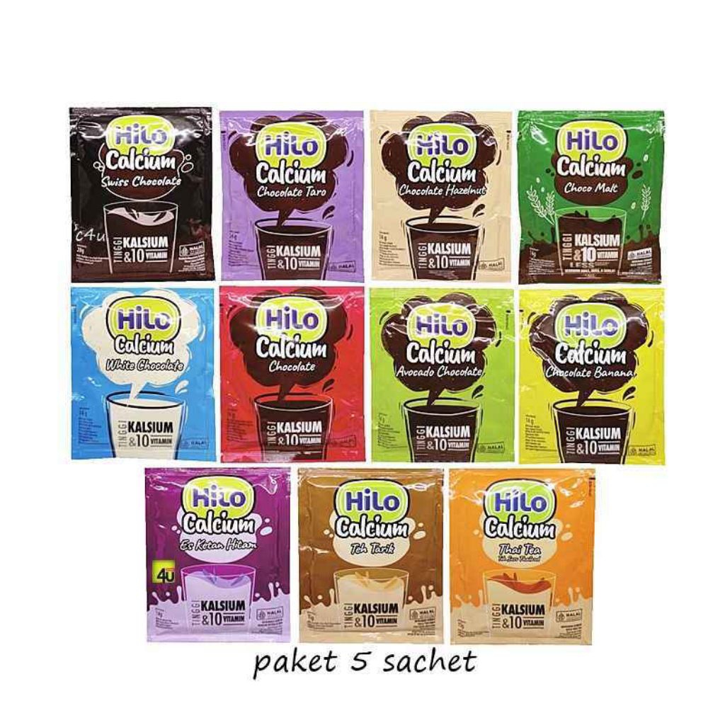 

Hilo Calcium 1 Renceng isi 10 Pcs / Minuman sachet