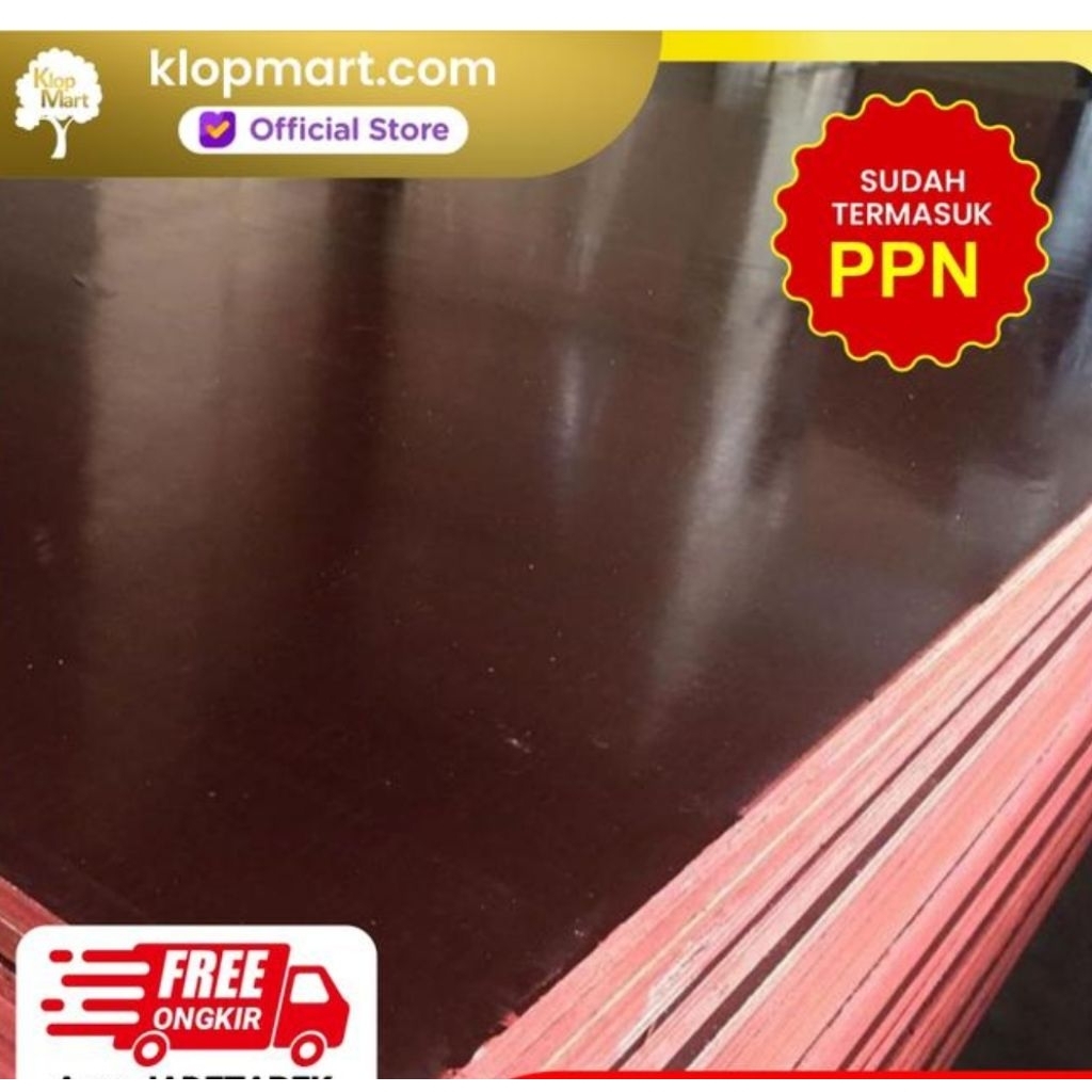 Triplek Film / Phenolic 9 mm 1 muka / single face