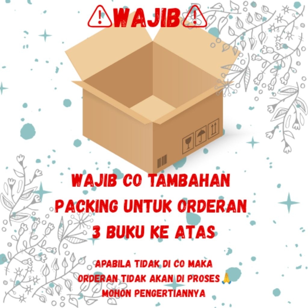 

⚠WAJIB CO UNTUK ORDERAN 3 BUKU KE ATAS⚠