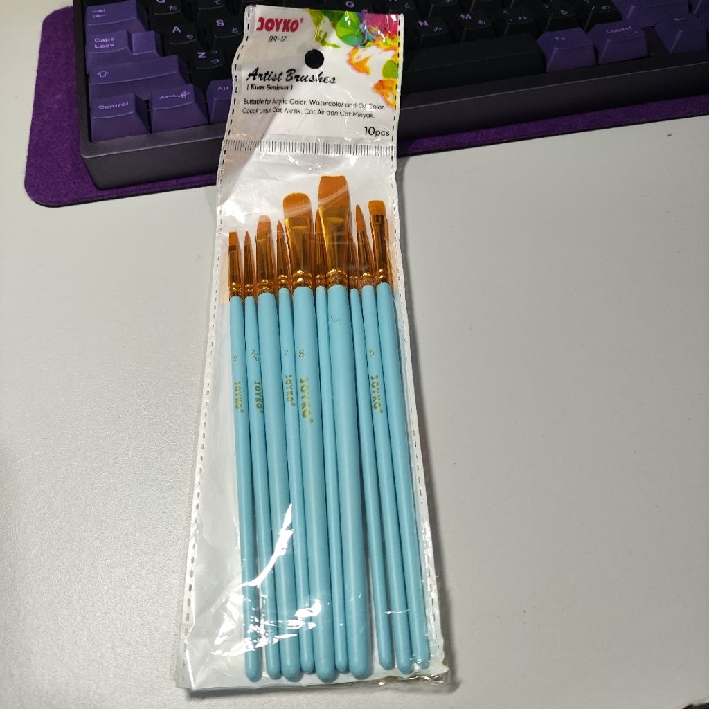 

Brush Kuas Cat Air Acrylic Joyko BR-17