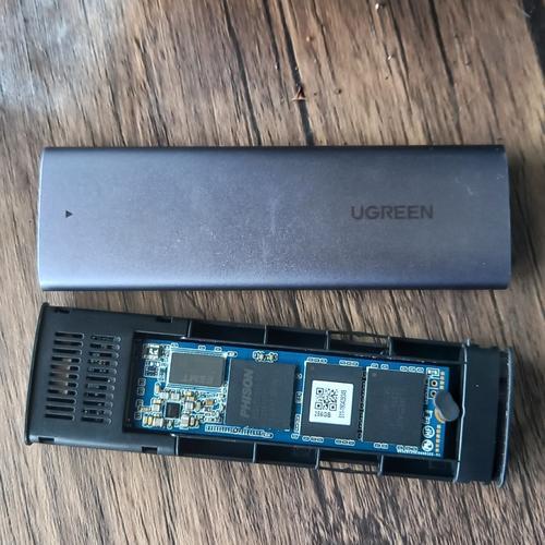 NVME 256 Pioneer plus Ugreen Enclosure 2nd