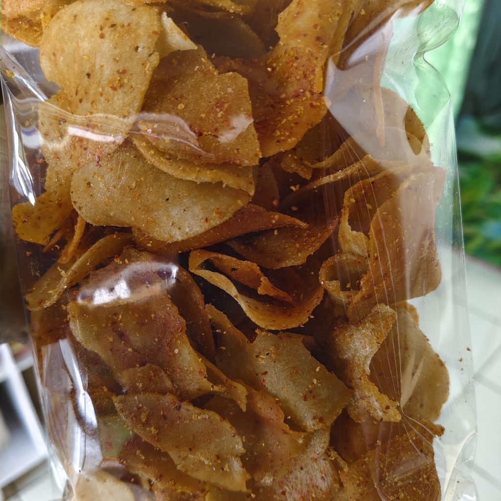 

MORING LISA kripik pedas mantap 250gram