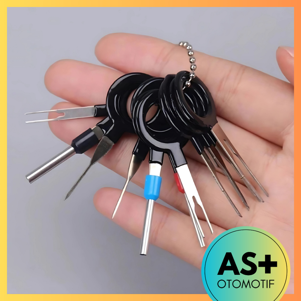 Alat Pelepas Skun Socket Pin Terminal Kabel Audio Mobil 11 & 18 pcs
