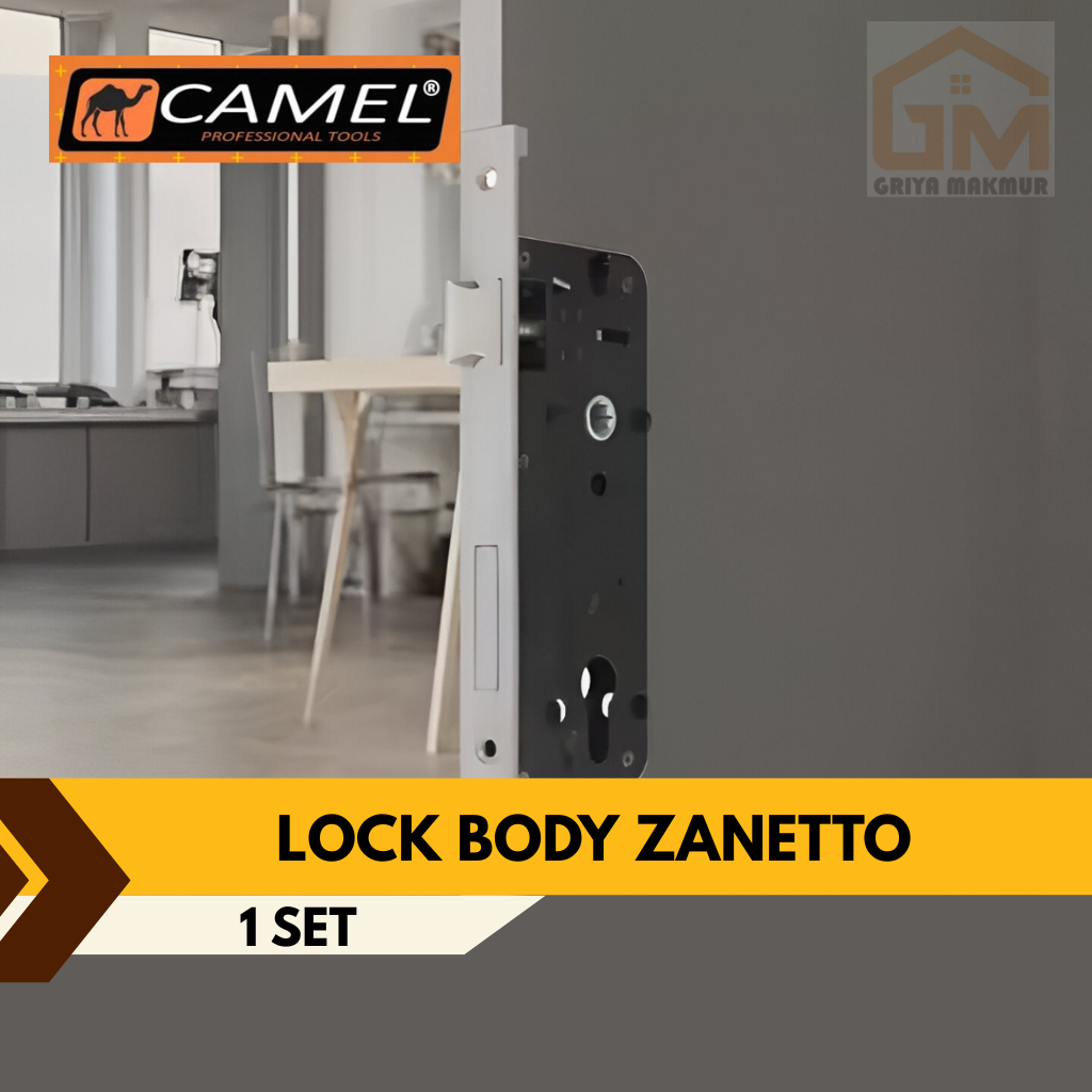 Zanetto Body Kunci Pintu Kayu Kunci Pelor