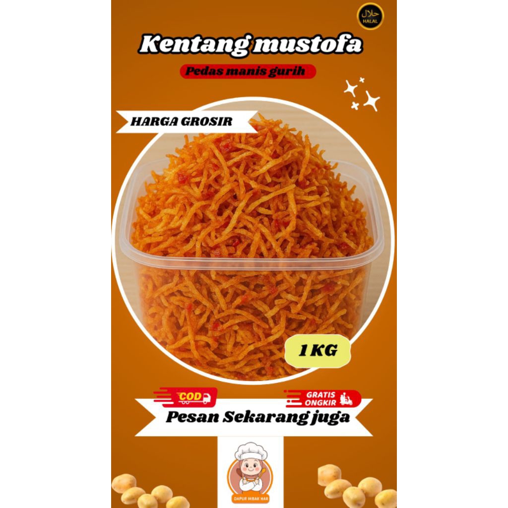 

GROSIR KENTANG MUSTOFA 1KG