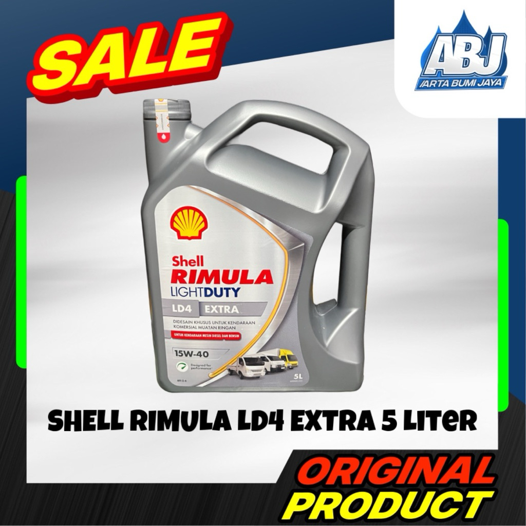 Shell Rimula LD4 Extra Diesel 5 Liter